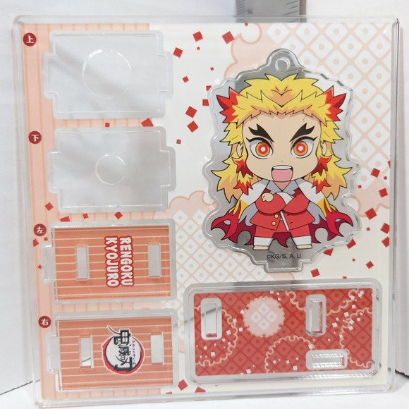 COMPETE SET Demon Slayer Efuorume Pajama Character Ashisutando Acrylic Stand - Picture 4 of 11